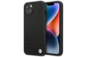 Handys - Cover & Cases - BMW BMHCP14MSLLBK iPhone 14 Plus 6.7 "black / black Leather Stamp - 3666339090395