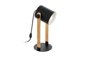 Lampen - EGLO Stars of Light HORNWOOD TISCHLEUCHTE E27 SCHWARZ - 43047