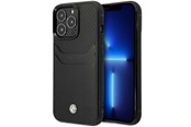 Handys - Cover & Cases - BMW BMHCP14X22RSEPK iPhone 14 Pro Max 6.7" black/black Leather Card Slot - 3666339066796