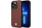 Handys - Cover & Cases - BMW BMHMP14L22RFGR iPhone 14 Pro 6.1" Burgundy/burgundy Leather Diamond Pattern MagSafe - 3666339088927