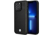 Handys - Cover & Cases - BMW BMHMP14X22RFGK iPhone 14 Pro Max 6.7" black/black Leather Diamond Pattern MagSafe - 3666339089016