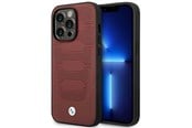 Handys - Cover & Cases - BMW BMHMP14X22RPSR iPhone 14 Pro Max 6.7" Burgundy/burgundy Leather Seats Pattern MagSafe - 3666339089092