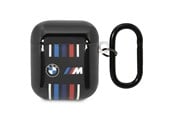 Handys - Anderes Zubehör - BMW BMA222SWTK AirPods 1/2 cover black/black Multiple Colored Lines - 3666339089627