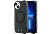 Handys - Cover & Cases - BMW BMHMP14SHGPK iPhone 14 6.1" grey/grey Pattern MagSafe - 3666339122188