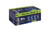 Katzen - Brit Premium by Nature Value pack Adult Box - wet cat food - 40x100g - 8595602585861