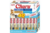 Katzen - INABA Churu Variety box Tuna - cat treats - 40 x 14g - 4262365731418