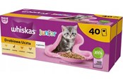 Katzen - Whiskas Junior Poultry in jelly - wet cat food - 40 x 85g - 4008429164781