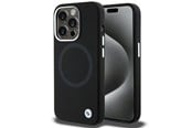 Handys - Cover & Cases - BMW Signature Liquid Silicone MagSafe case for iPhone 15 Pro - black - 3666339144661