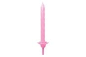 Spielzeug - Globos Cake Candles with Holders Light Pink - 12 pcs. - 1105