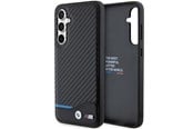 Handys - Cover & Cases - BMW BMHCS23FE22NBCK S23 FE S711 black/black Leather Carbon - 3666339218560