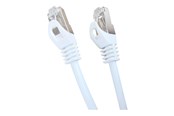 Netzwerk - Kabel - Gembird Cablexpert patch cable - 10 m - white - Weiß - PP6A-LSZHCU-W-10M