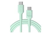 USB Kabel - Green Cell PowerFlex - USB-C cable - USB-C (100W PD) to USB-C (100W PD) - 0.3 m - KABGC100PF30MG