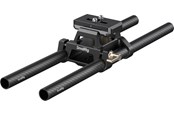 Kameras und Objektivzubehör - SmallRig 6761 Arca-Type Mount Plate with 15mm Dual Rod Clamp - 6761