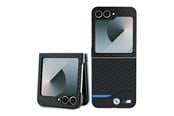 Handys - Cover & Cases - BMW Carbon Blue Line Case for Samsung Galaxy Z Flip 6 - Black - 3666339125301