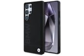 Handys - Cover & Cases - BMW Leather Big Wordmark Case for Samsung Galaxy S25 Ultra - Black - 3666339441739