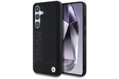 Handys - Cover & Cases - BMW Leather Big Wordmark Case for Samsung Galaxy S25+ - Black - 3666339448745