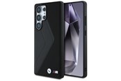 Handys - Cover & Cases - BMW Leather Oversized Stripes MagSafe case for Samsung Galaxy S25 Ultra - black - 3666339441777