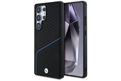 Handys - Cover & Cases - BMW Leather Textured and Smooth MagSafe case for Samsung Galaxy S25 Ultra - black - 3666339448769