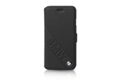 Handys - Cover & Cases - BMW Signature Leather Booktype Case for Sony Z5 - Black - 3700740370544