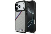 Handys - Cover & Cases - BMW M Tricolor Metal Logo MagSafe Case for iPhone 17 Pro - Gray - 3666339480387
