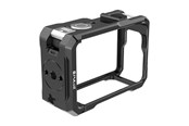 Actionkamera Zubehör - Puluz Metal Protective Case with Cold Shoe Mount for DJI Osmo Action 6 - PU1074B
