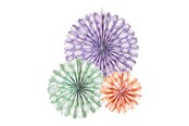 Spielzeug - Globos Paper Fans Daisies - 3 pcs. - 7165