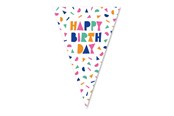 Spielzeug - Globos Happy Birthday Bunting - 10m - 7175