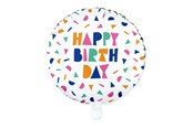 Spielzeug - Globos Folieballon 18 Inch Happy Birthday - 7177