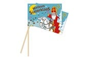 Spielzeug - Globos Paper Flags 20x30cm Sinterklaas - 10 pcs. - 4442