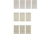 Schleifmaschine - Bosch M480 Sanding Sheets P80 P120 P180 10pcs - 2608901207