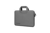 Taschen - Wozinsky WNT-11G 10-11" Laptop Bag with Retractable Neoprene Handle - Gray - 5907769388477
