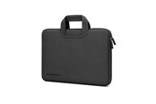 Taschen - Wozinsky WNT-13B 13-14" Laptop Bag with Retractable Neoprene Handle - Black - 5907769388484