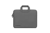 Taschen - Wozinsky WNT-13G 13-14" Laptop Bag with Retractable Neoprene Handle - Gray - 5907769388491