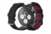 Smartwatches, Pulsuhren, Sportuhren & Schrittzähler - Motorola moto watch ultra - Gun Metal (PANTONE Black Beauty Silicone strap + PANTONE Black Beauty Leather strap) - PBCX0000SE
