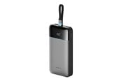 Powerbank (Akku) - CUKTECH LPB252N 120W 25000mAh Powerbank with Built-in USB-C Cable - Grey - 25000 mAh - LPB252N grey