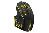 Maus - Wozinsky WMGB-1181 Wireless Optical Gaming Mouse 3200 DPI with Built-in Battery and Backlight - Black and Yellow - Gaming Maus (Schwarz) - 5907769387913