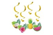 Spielzeug - Globos Hanging Decoration Swirls Aloha - 4 pcs. - 9346