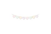 Spielzeug - Globos Paper Garland Watercolors Hearts - 2m - 4481