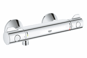 Mischbatterien und Armaturen - Grohe Grohtherm 800 Duscharmatur inkl. Rosetten, Chrom - 34558000