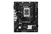 Mainboard - ASRock H610M-HVS/M.2 D5 Gen5 - motherboard - micro ATX - LGA1700 Socket - H610 Mainboard - Intel H610 - Intel LGA1700 - DDR5 RAM - Micro-ATX - 90-MXBTV0-A0UAYZ