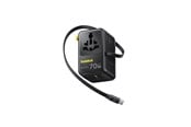 Handys - Adapter und Ladegeräte - Baseus EnerCore CG11 70W 6-in-1 Travel Adapter with Retractable USB-C Cable - Black - E0307E00