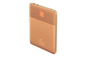 Powerbank (Akku) - Baseus Blade2 12000mAh 65W Powerbank with Digital Display (Incl. White USB-C to USB-C 100W cable) - Orange - 12000 mAh - P10063801733-00