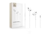 Kopfhörer/Headsets - Tech-Protect Ultraboost Core G3 Mini Jack Wired Headphones - White - 5906302324255