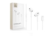 Kopfhörer/Headsets - Tech-Protect Ultraboost Core G3 USB-C Wired Headphones - White - 5906302324231