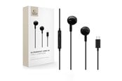 Kopfhörer/Headsets - Tech-Protect Ultraboost Core G4 USB-C Wired Headphones - Black - 5906302324286
