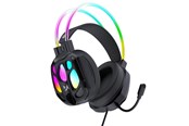 Kopfhörer/Headsets - Wozinsky WSG-1118 Wired Gaming Headphones with Microphone and RGB Backlight - Black - 5907769388248