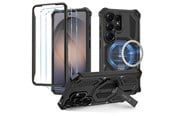 Handys - Cover & Cases - Tech-Protect MagBlast MagSafe Case + Tempered Glass 2-Pack for Samsung Galaxy S26 Ultra - Black - 5906302323739
