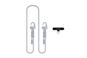 Handys - Anderes Zubehör - Tech-Protect C5SD Rope CrossBody Phone Lanyard - Gray - 5906302342587
