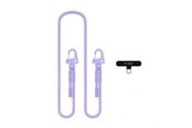 Handys - Anderes Zubehör - Tech-Protect C5SD Rope CrossBody Phone Lanyard - Lavender - 5906302342594