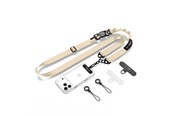 Handys - Anderes Zubehör - Tech-Protect C9S Rope Crossbody Phone Lanyard - Beige - 5906302323883